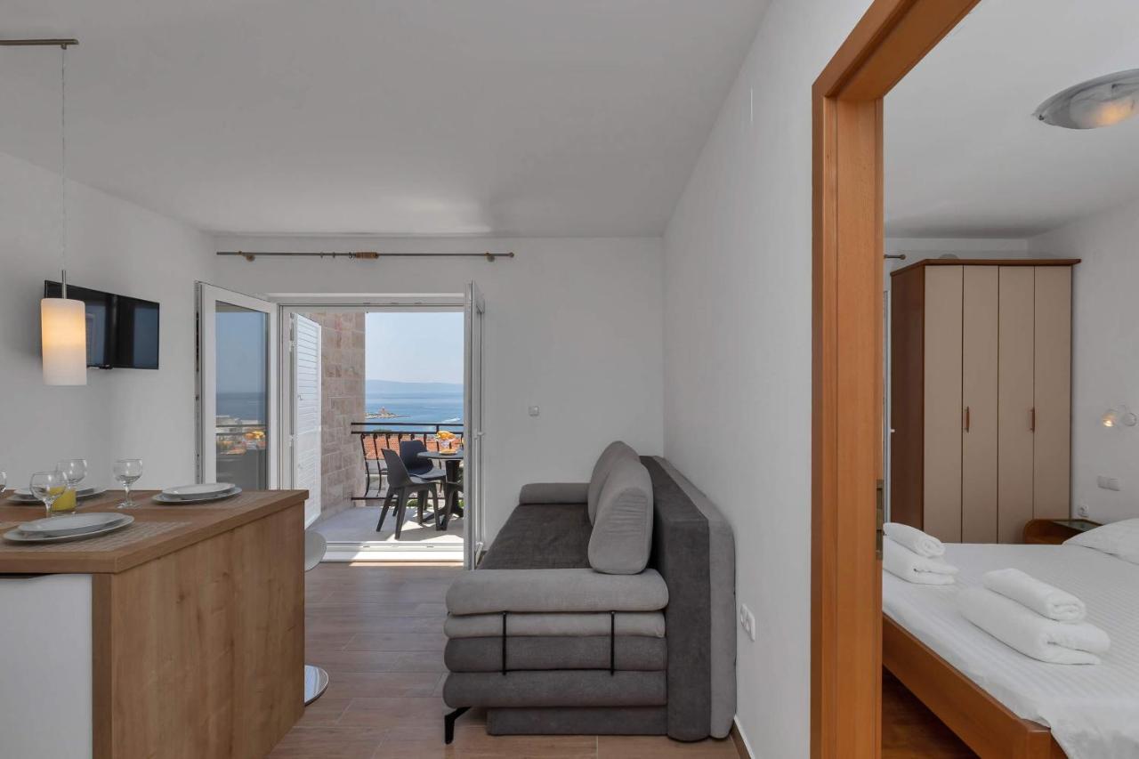 Ivan Sea View Apartment ماكارسكا المظهر الخارجي الصورة
